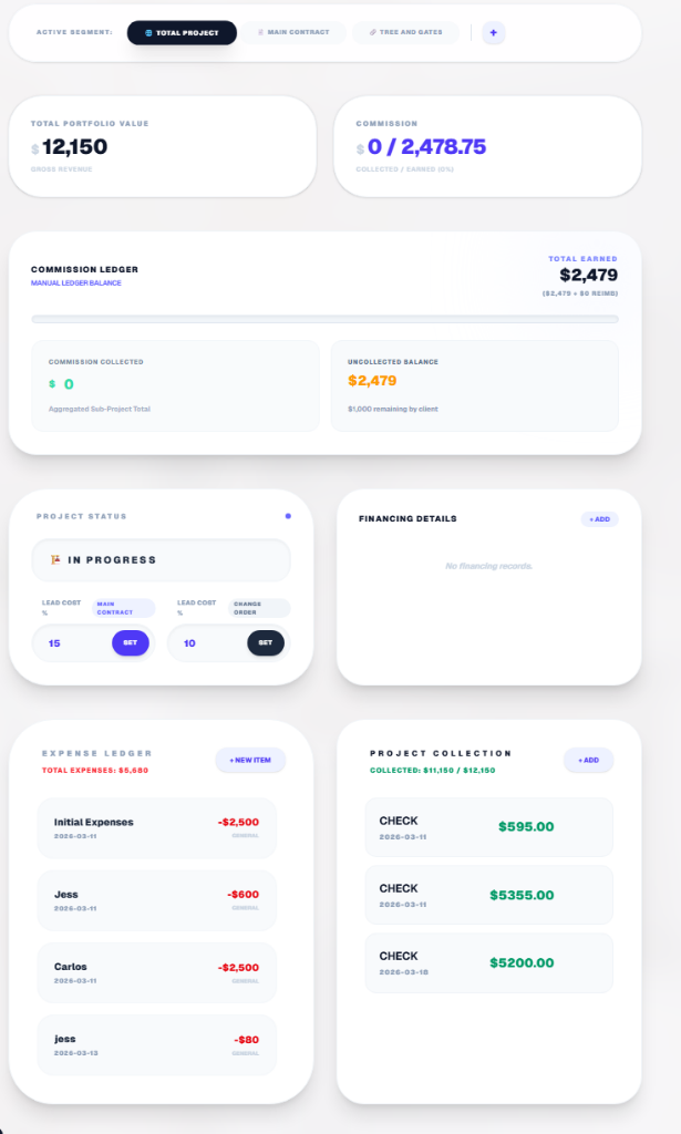 Commission Ledger